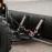 UNIVERSALUS SNIEGO PEILIS SHARK 150 CM GREITO FIKSAVIMO JUODAS