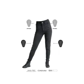 DŽINSAI PANDO MOTO KUSARI COR 01 MOTERIMS PAGAMINTI IŠ CORDURA®