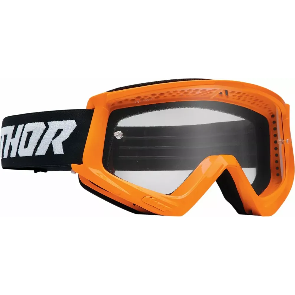 AKINIAI JAUNIMUI THOR COMBAT RACER ORANŽINĖ/JUODA