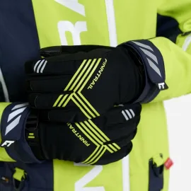 ŽIEMINĖS PIRŠTINĖS FINNTRAIL WINTERSPORT GRAPHITE GELTONOS