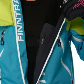 KOMBINEZONAS FINNTRAIL MOTERIMS RACHEL BLUE LIME (MĖLYNAS/ ŽALIAS)