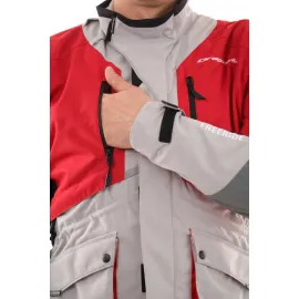 STRIUKĖ DRAGONFLY ENDURO FREERIDE PILKA/ RAUDONA UNISEX