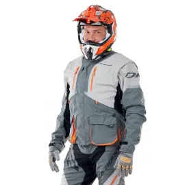 STRIUKĖ DRAGONFLY ENDURO FREERIDE PILKA/ ORANŽINĖ UNISEX
