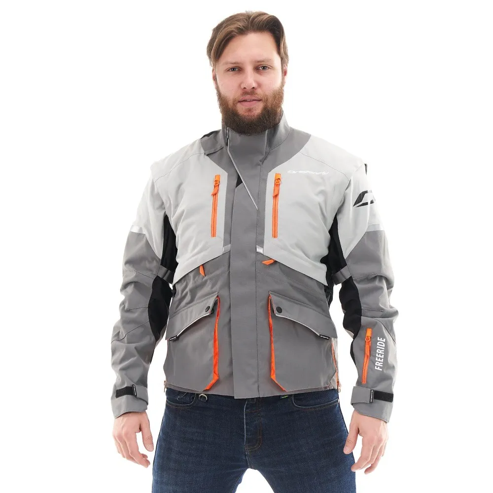 STRIUKĖ DRAGONFLY ENDURO FREERIDE TAMSIAI PILKA/ORANŽINĖ UNISEX