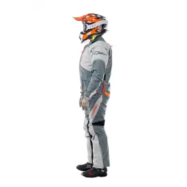 KELNĖS DRAGONFLY ENDURO FREERIDE PILKA/ ORANŽINĖ UNISEX