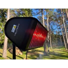 Veltron Infraraudonųjų spindulių šildytuvas PREMIUM FATBOY 2,5kW, juodas