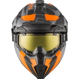 ŠALMAS SU AKINIAIS CKX TITAN SIDEHILL MATINIS ORANŽINIS