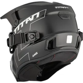 ŠALMAS CKX TITAN AMS MATINĖS JUODOS SPALVOS + AKINIAI