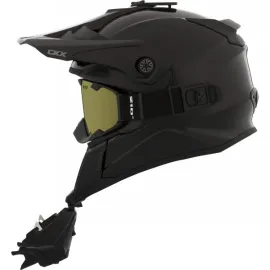 ŠALMAS SU AKINIAIS CKX TITAN SOLID MATINIS JUODAS