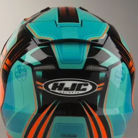 ŠALMAS HJC FG-CROSS PISTON MC4 ORANŽINIS