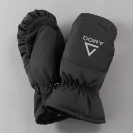 ŽIEMINĖS PIRŠTINĖS AMOQ MINI MITTEN VAIKAMS JUODOS