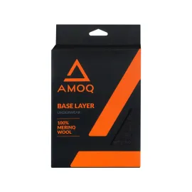 TERMO KELNĖS AMOQ 100% MERINO MOTERIŠKOS PILKOS/ROŽINĖS