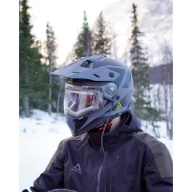 ŠALMAS AMOQ ADAPTOR JUODA/ PILKA/ HIVIS