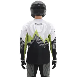 MOTO MARŠKINĖLIAI DRAGONFLY ENDURO FREERIDE BALTA/ JUODA
