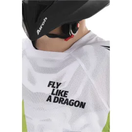 MOTO MARŠKINĖLIAI DRAGONFLY ENDURO FREERIDE BALTA/ JUODA