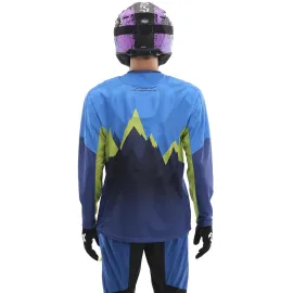 MOTO MARŠKINĖLIAI DRAGONFLY ENDURO FREERIDE MĖLYNI