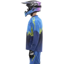 MOTO MARŠKINĖLIAI DRAGONFLY ENDURO FREERIDE MĖLYNI
