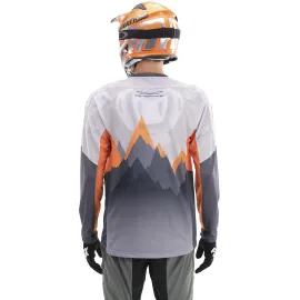 MOTO MARŠKINĖLIAI DRAGONFLY ENDURO FREERIDE PILKI