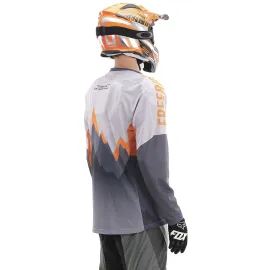 MOTO MARŠKINĖLIAI DRAGONFLY ENDURO FREERIDE PILKI
