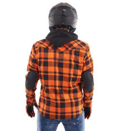 MOTO MARŠKINIAI DRAGONFLY STREETFIGTER ORANŽINIAI UNISEX