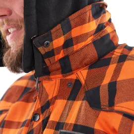 MOTO MARŠKINIAI DRAGONFLY STREETFIGTER ORANŽINIAI UNISEX