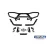 GALINIS BAMPERIS CFMOTO CFORCE 850/100 2024 RIVAL