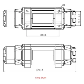 GERVĖ BRONCO HDCS 4500 SU SINTETINIS LYNAS / NUOTOLINIS VALDYMAS