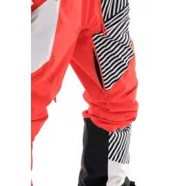 KOMBINEZONAS DRAGONFLY SKI PREMIUM VYRAMS RAUDONAS/ BALTAS