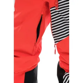 KOMBINEZONAS DRAGONFLY SKI PREMIUM VYRAMS RAUDONAS/ BALTAS