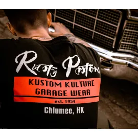 MARŠKINĖLIAI „RUSTY PISTONS WRENCH“ JUODI
