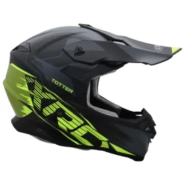 ŠALMAS „XRC TOTTER“ JUODA / PILKA / FLUO