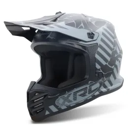 ŠALMAS „XRC MX JASPER“ JUODA / PILKA VAIKAMS