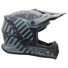 ŠALMAS „XRC MX JASPER“ JUODA / PILKA VAIKAMS