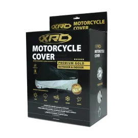 XRC PREMIUM GOLD UŽDANGALAS MOTOCIKLUI OUTDOOR JUODAS/ SIDABRINIS XL
