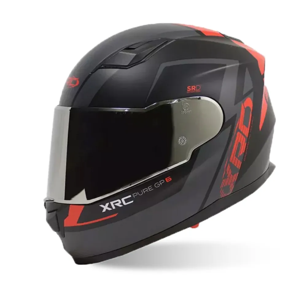 ŠALMAS XRC PURE GP 6 MATINIS JUODAS/RAUDONAS