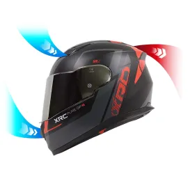 ŠALMAS XRC PURE GP 6 MATINIS JUODAS/RAUDONAS