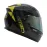 Šalmas XRC PURE GP 6 JUODAS/GELTONAS FLUO