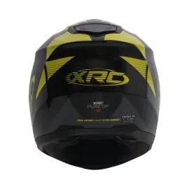 Šalmas XRC PURE GP 6 JUODAS/GELTONAS FLUO