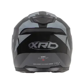 Šalmas XRC PURE GP 6 JUODAS/PILKAS