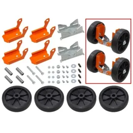 REGULIUOJAMI RATUKAI SNIEGO MOTOCIKLUI SNO-X SKI WHEELS ADJUSTABLE