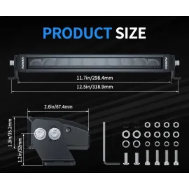AURORA LED ŽIBINTAS 10" 50W