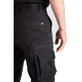 DŽINSAI PANDO MOTO DESERT CARGO SU CORDURA® VYRAMS JUODI