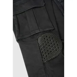 DŽINSAI PANDO MOTO DESERT CARGO SU CORDURA® VYRAMS JUODI