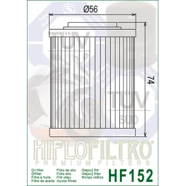 ALYVOS-TEPALŲ FILTRAS HIFLO HF152 APRILIA, CAN AM (BRP)