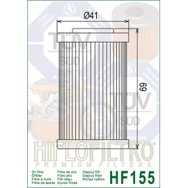 Alyvos Filtras HF155 KTM 1