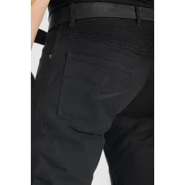 MOTO DŽINSAI PANDO MOTO KARLDO SLIM CORDURA VYRAMS JUODI
