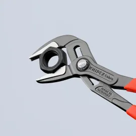 Santechninės replės prailgintos KNIPEX SLIM Cobra su fiksavimu 250mm