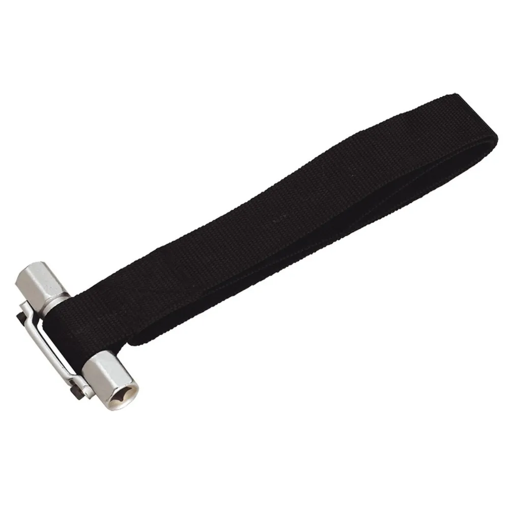Tepalo filtro raktas su dirželiu 3/8