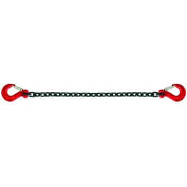 Tempimo grandinė su karabinais 6.25t 3.5m x10mm