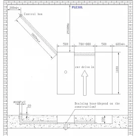 Hidraulinis keltuvas žirklinis 3t 380V
